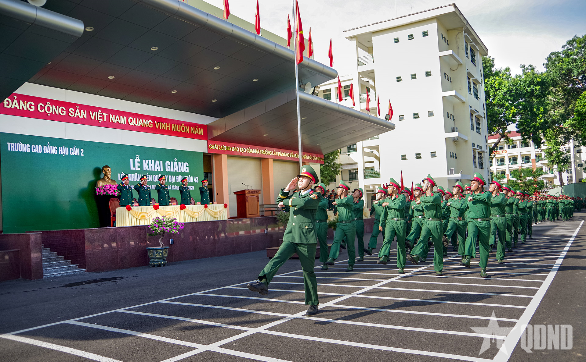Trường Cao đẳng Hậu cần 2: Khai giảng khóa đào tạo nhân viên quân y đại đội cho các đơn vị phía Nam

